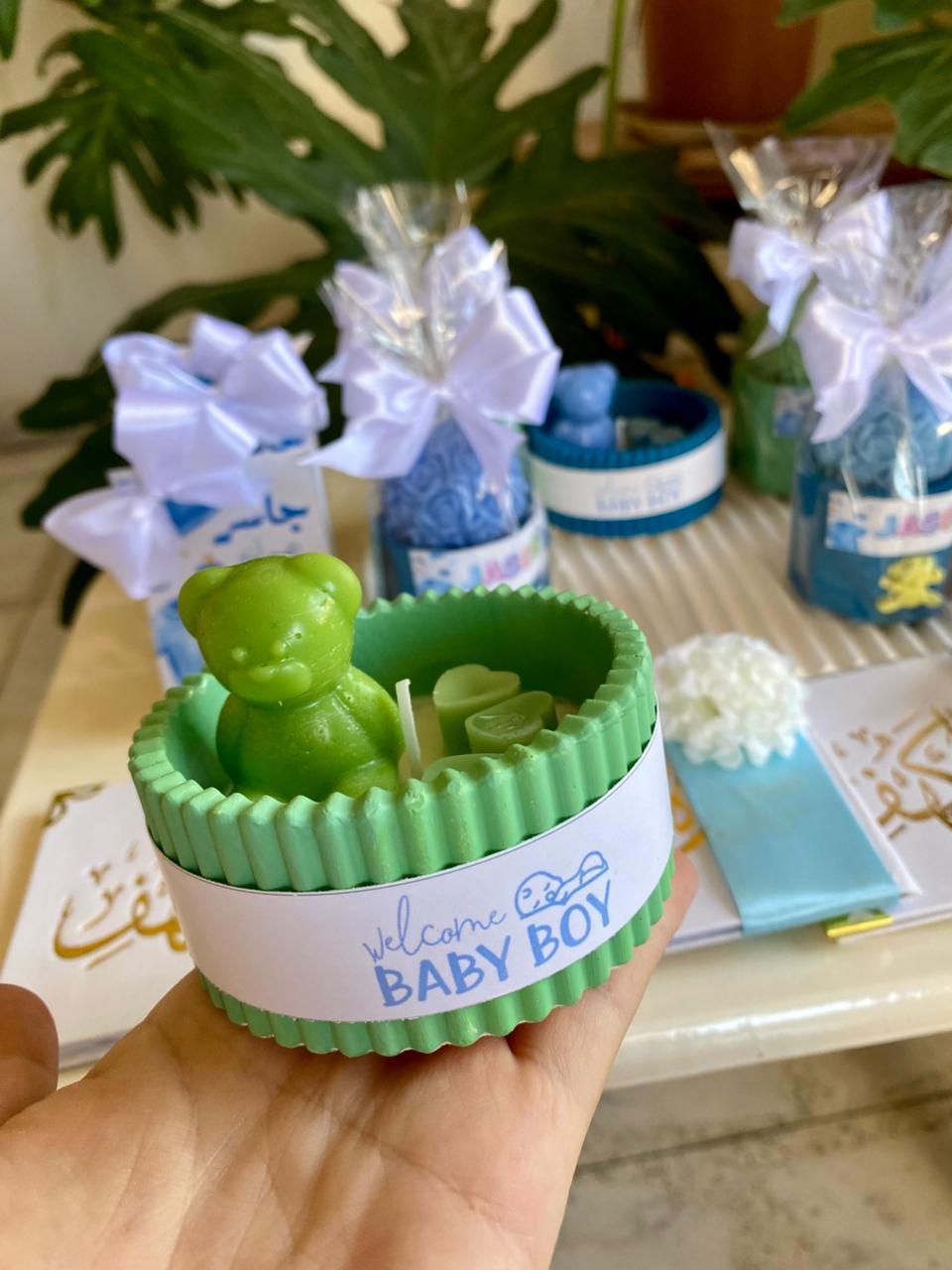 توزيعة مولود جديد من الشمع الفواح